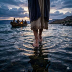 Gesù cammina sul mare