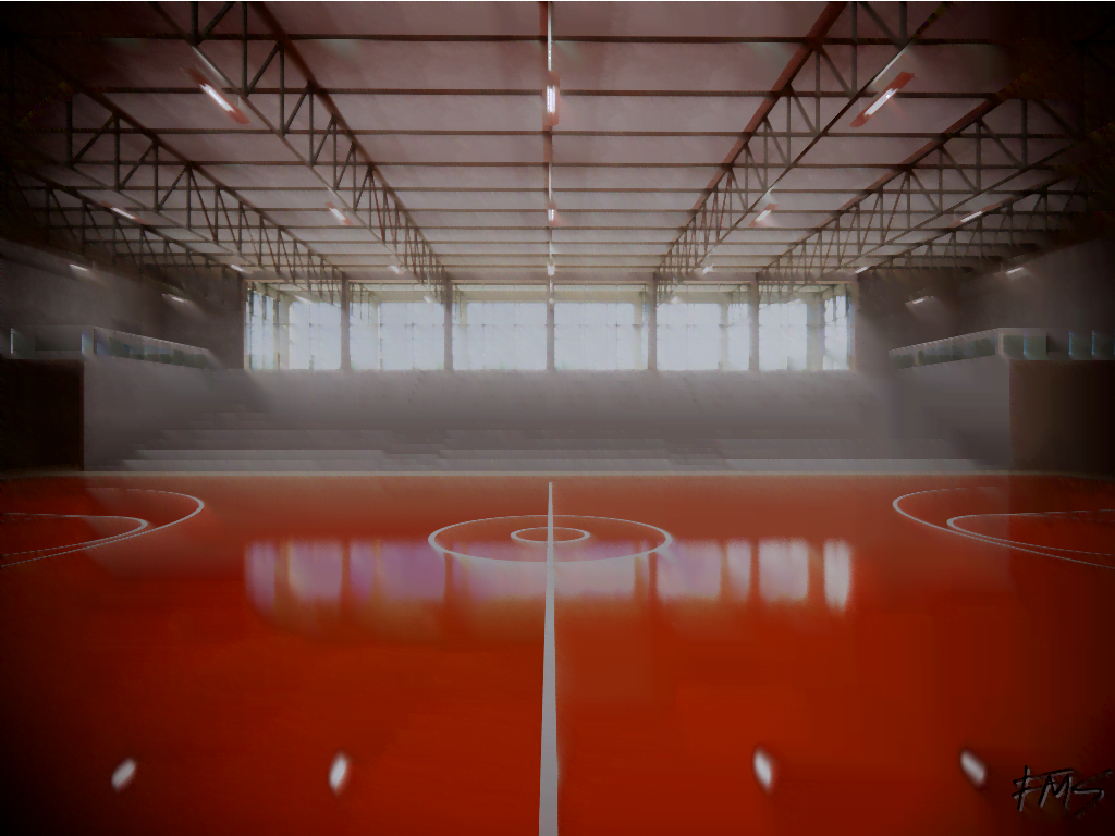 campo basket centro polisportivo Eugenio Ruberto