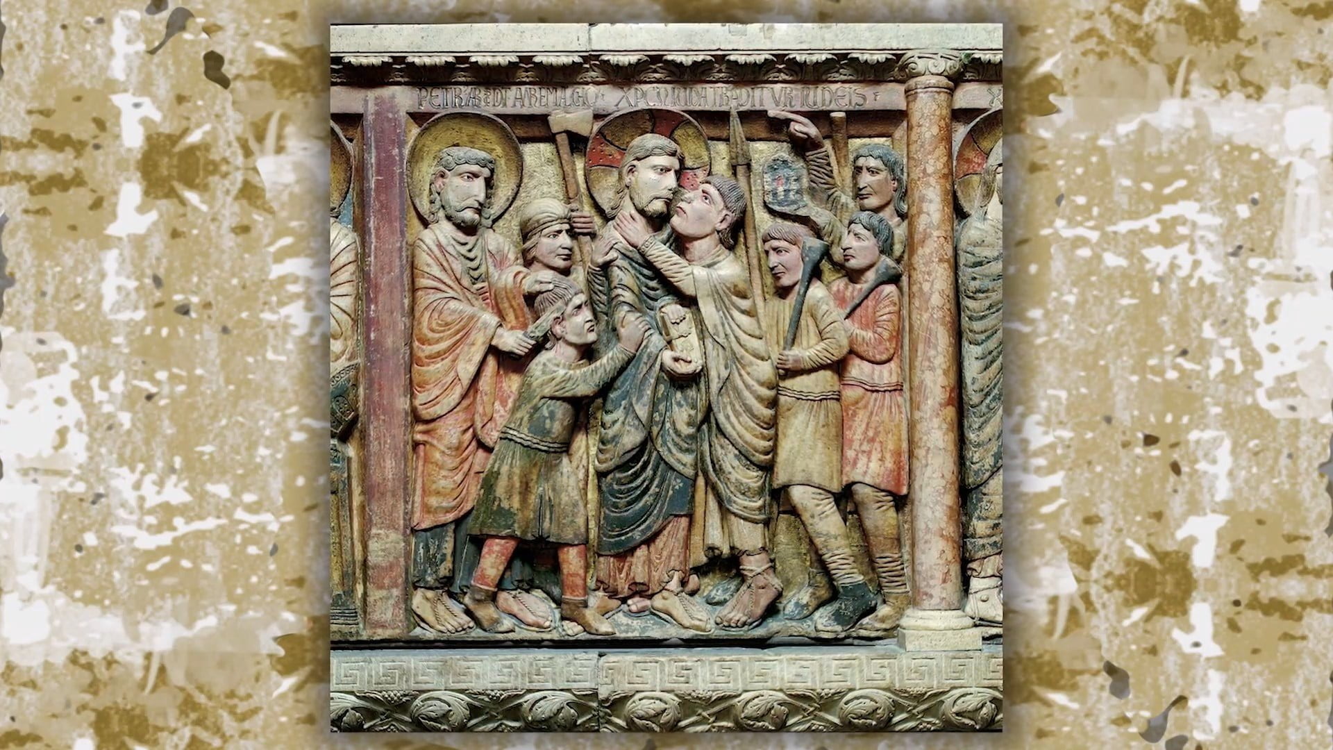 bassorilievo del duomo di Modena Gesù