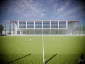 soccer field Eugenio Ruberto sports centre