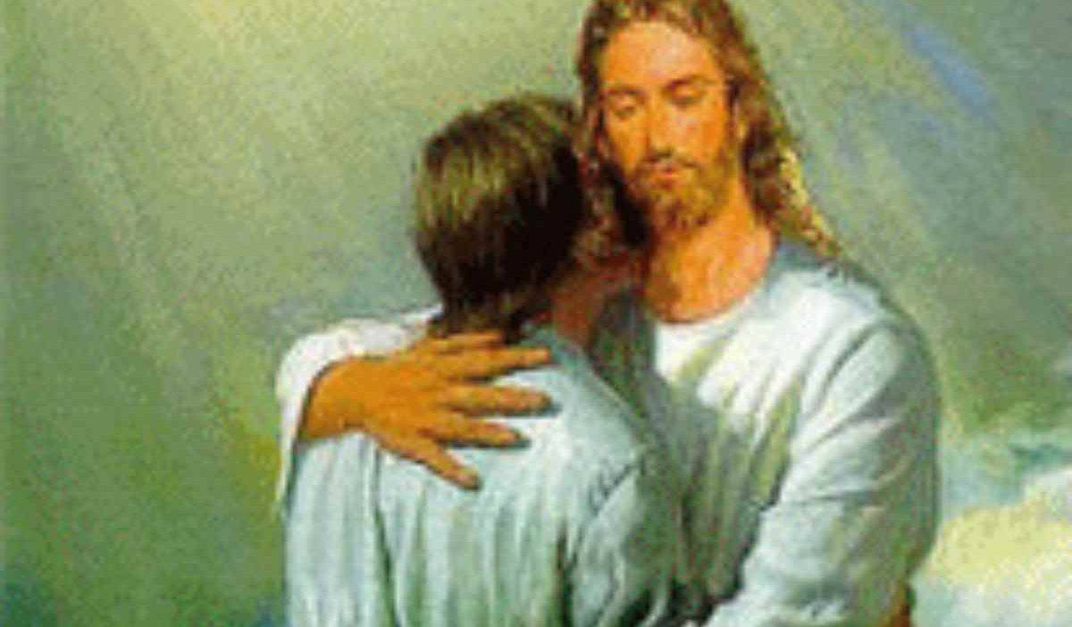 abbraccio di Gesù