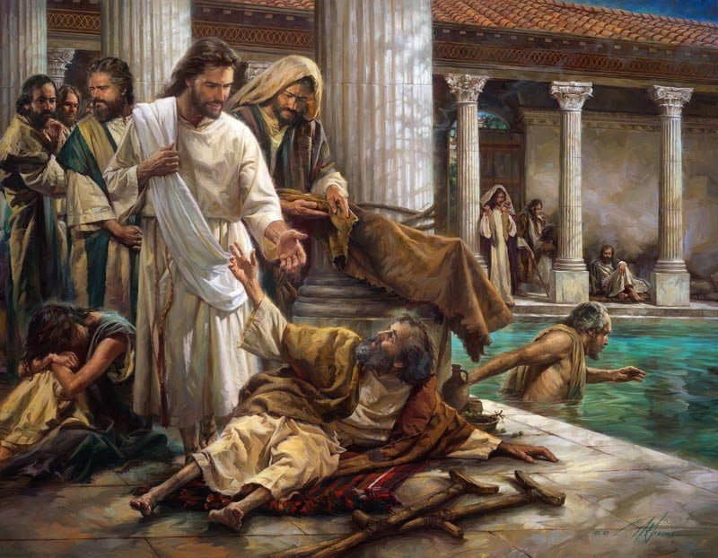 Gesù alle piscine