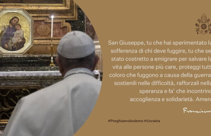 Preghiera di Papa Francesco a San Giuseppe