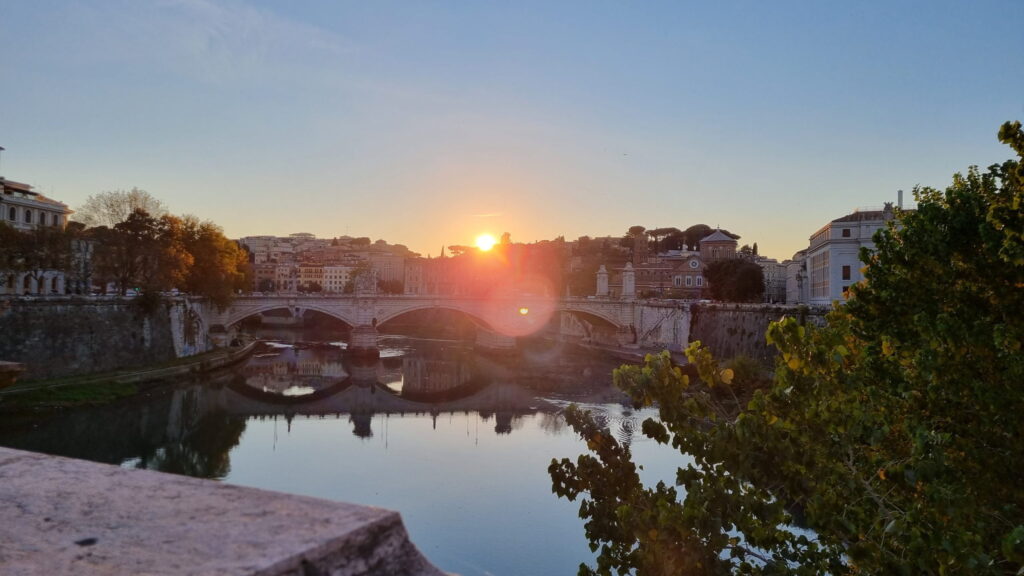 Římský západ slunce