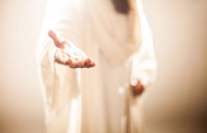 Gesù ci porge la mano